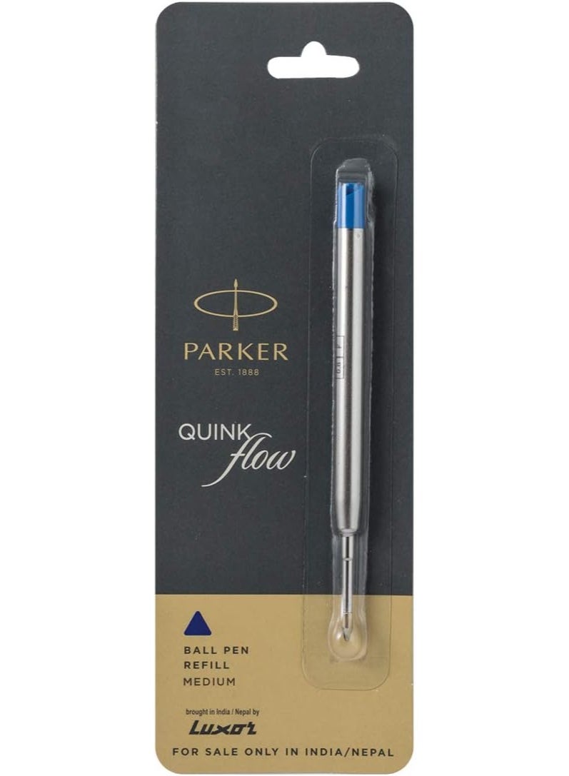 باركر قلم باركر كوينك فلو بول ريبل (أزرق) - Image 1