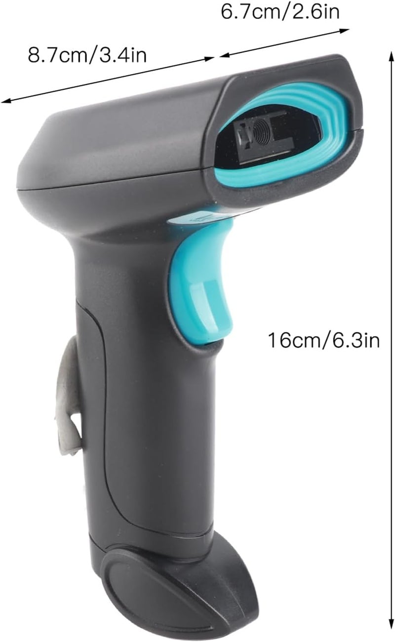 Ventilated design Bluetooth and 2.4G Connectivity - Wireless Hand Held Barcode Scanner - 1D 2D Bar Code Reader with IP54 Protection, Voice Announcement, LED Indicator and 20 cm Reading Distance. Defect free upgraded substance Major city pickup option Cross product combo compatible Cost effective global grade quality Year round in stock Efficiency boosted construction Global upgraded practical design Globally popular universal design Diverse application fit All user affordable trusted quality Fast & slow shipment compatible Stable base Global assorted color picks Trendy widespread design Easy clean surface Cross product compatible KSA market popular practical build Updated modern design Low wear optimized design Intercity storage hub Multi-purpose Custom sizing alternatives Light & heavy use compatible Backup reserve local stock - Image 2