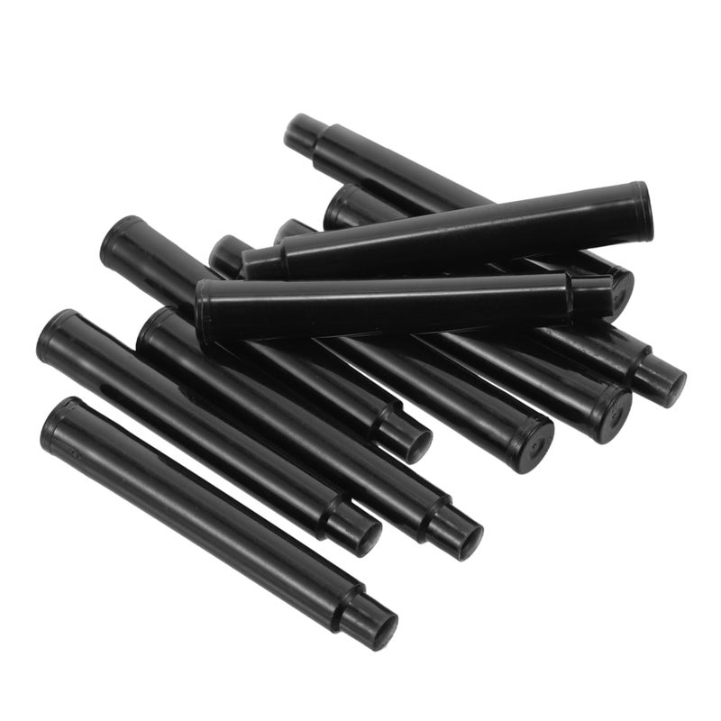 10Pcs Black Fountain Pen Ink Refills Smooth Writing Compatible Standard Pens - Image 2