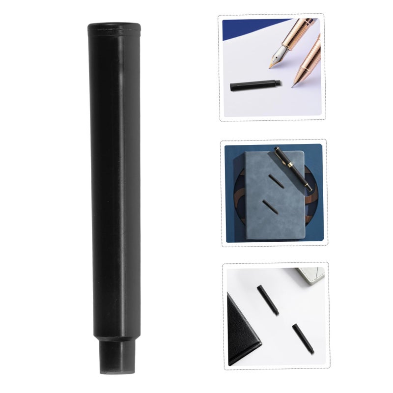 10Pcs Black Fountain Pen Ink Refills Smooth Writing Compatible Standard Pens - Image 5