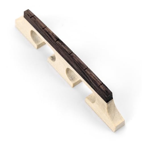 Swhmc 6 String Banjo Bridge 3 Legged Banjo Parts Maple Ebony - Image 4