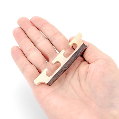 Swhmc 6 String Banjo Bridge 3 Legged Banjo Parts Maple Ebony - Image 5
