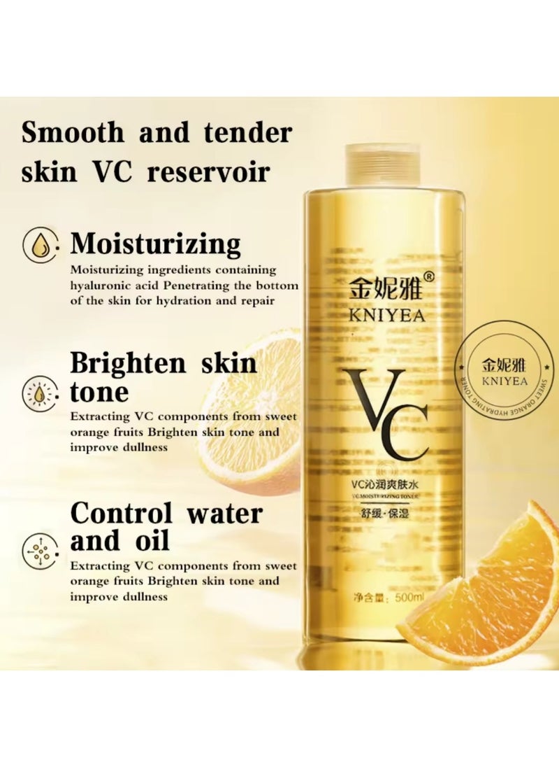 Vc Toner Refreshing Hydrating Rejuvenating Wet Compre 500ML