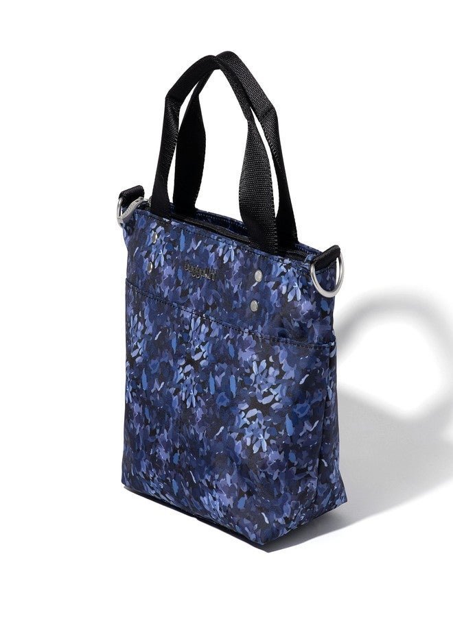 Baggallini Women's Mini Carryall Tote, Indigo Petal, One Size, Indigo Petal, One size - Image 2
