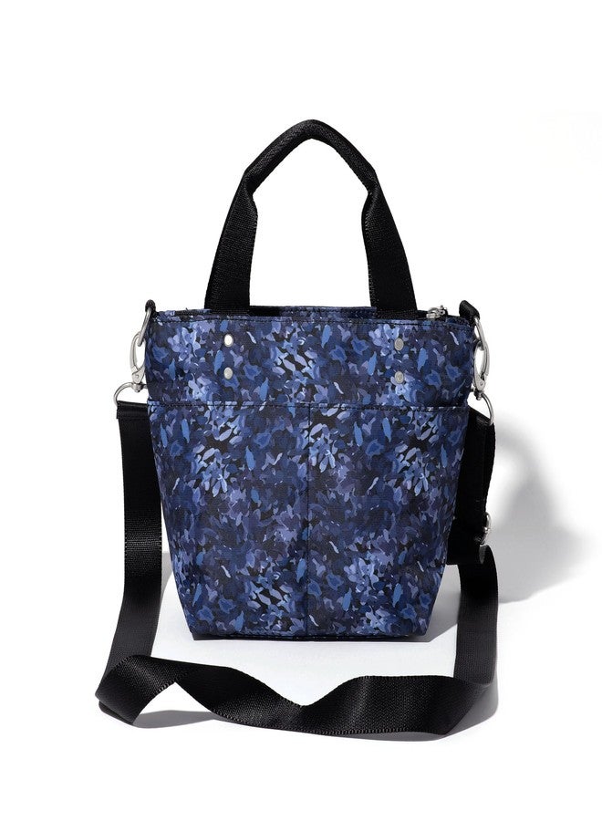 Baggallini Women's Mini Carryall Tote, Indigo Petal, One Size, Indigo Petal, One size - Image 3