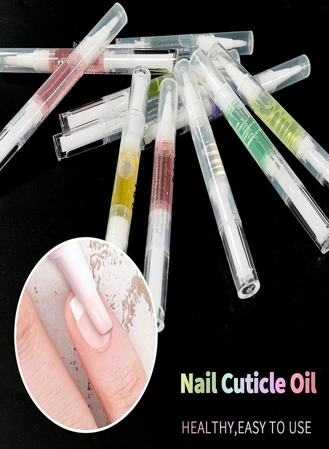 NAILWIND Nail Cuticle Oil Pen, Nail Cuticle Oils Nutrition Oil Pen Cuticle Revitalizer Oil Pen for Nails with Soft Brush Cuticle Oil Bulk Softener Moist Gel Nail Treatment Nourishment Fruity - Image 5