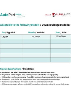 Alpha Auto Part Front Left Windshield Repair Set For Skoda Octavia  - Image 5