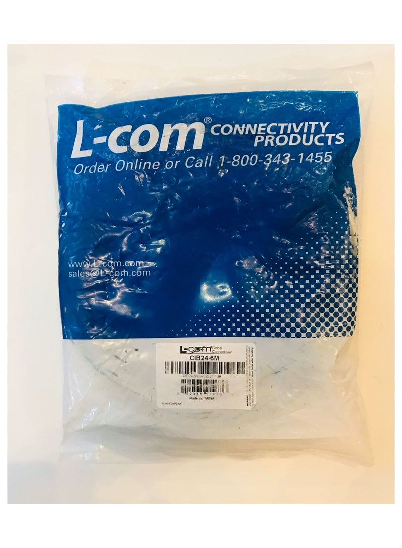 L-com كابل IEEE-488 بريميوم، عادي/عادي 6.0م - Image 4