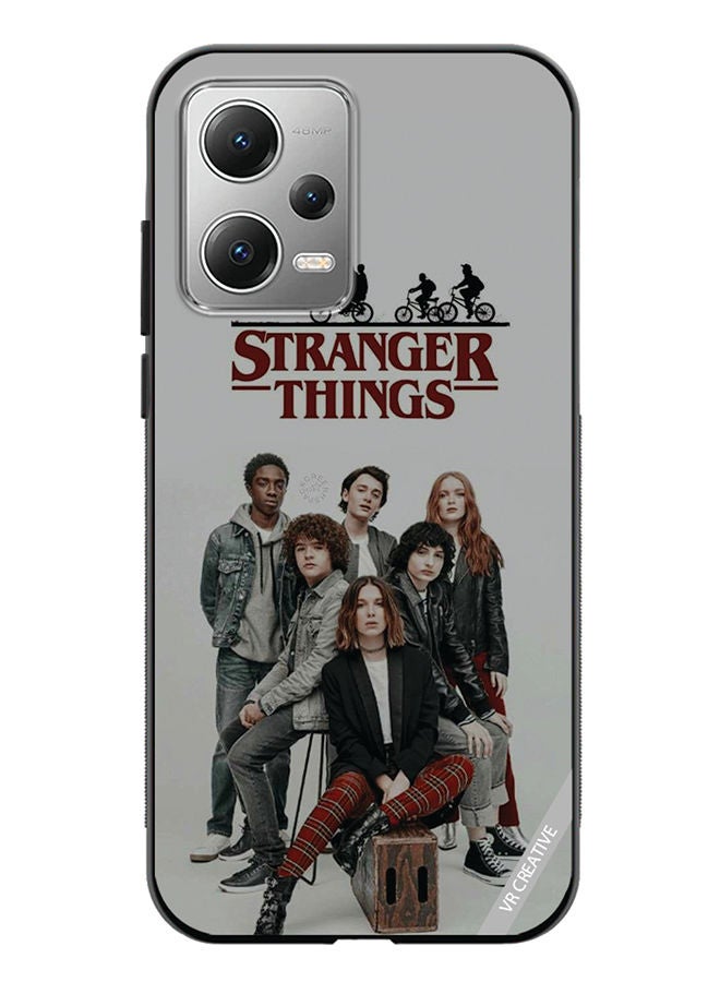 VR CREATIVE Protective Case Cover For Xiaomi Redmi Note 12 Strangers Thing Design Multicolour - Image 1