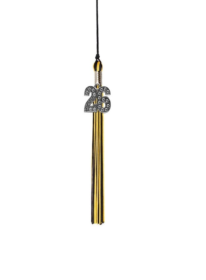 Class Act Graduation Kindergarten Graduation Tassel - Bling Charm - 2 Color, 2026, Purple/White - Image 5