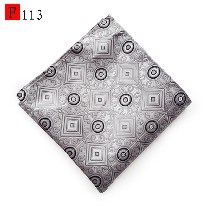 Source Manufacturers Men'S Pocket Towel Small Square Large Flower Spike Fashion Chest Towel Handkerchief - Image 1