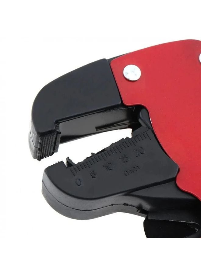 Heavy Duty Duckbill Wire Stripper Tool Red Handle Multifunctional Cable Crimper Professional - Image 3