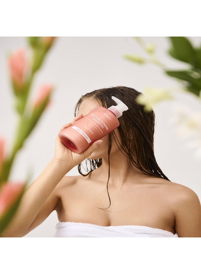 KUNDAL Protein Bonding  Hair Shampoo For Damaged Hair Violet Muguet 250 mL - Image 2