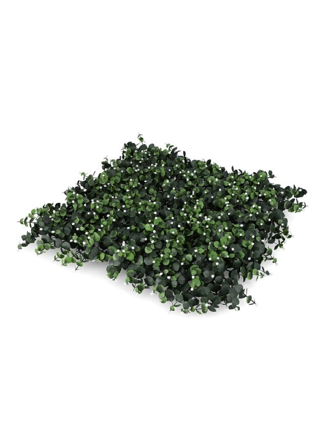 serene Durable and Realistic Eucalyptus Artificial Hedge Green 50 x 50 cm  - Image 3