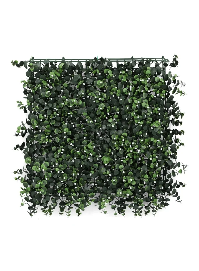 سيرين سياج اصطناعي من الأوكاليبتوس متين وواقعي باللون الأخضر، 50 × 50 سم