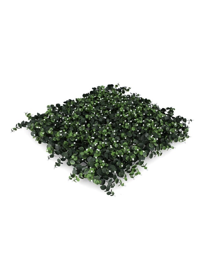 serene Durable and Realistic Eucalyptus Artificial Hedge Green 50 x 50 cm  - Image 4