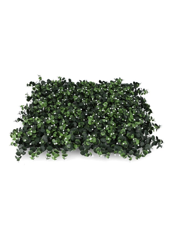 serene Durable and Realistic Eucalyptus Artificial Hedge Green 50 x 50 cm  - Image 2