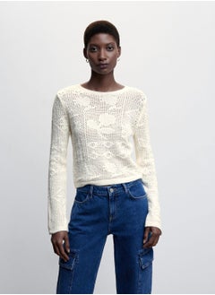 Openwork Knitted Sweater
