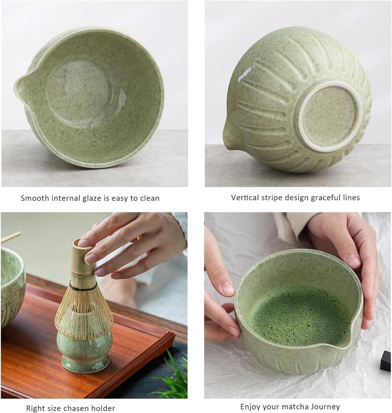 Tang PIN Matcha Set - 4pc Tea Ceremony Kit - Image 3