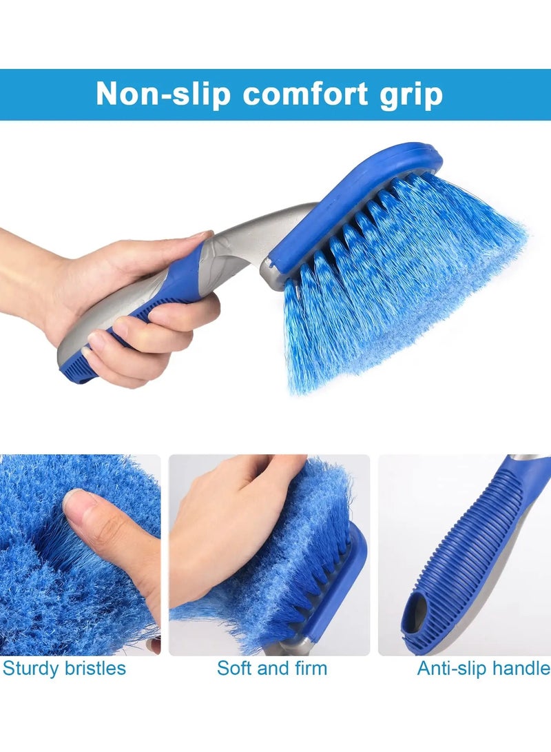 طاولة تنظيف داخلية ومركبات، شعيرات جيدة بطول 26 سم لتنظيف الفرشاة - Image 5