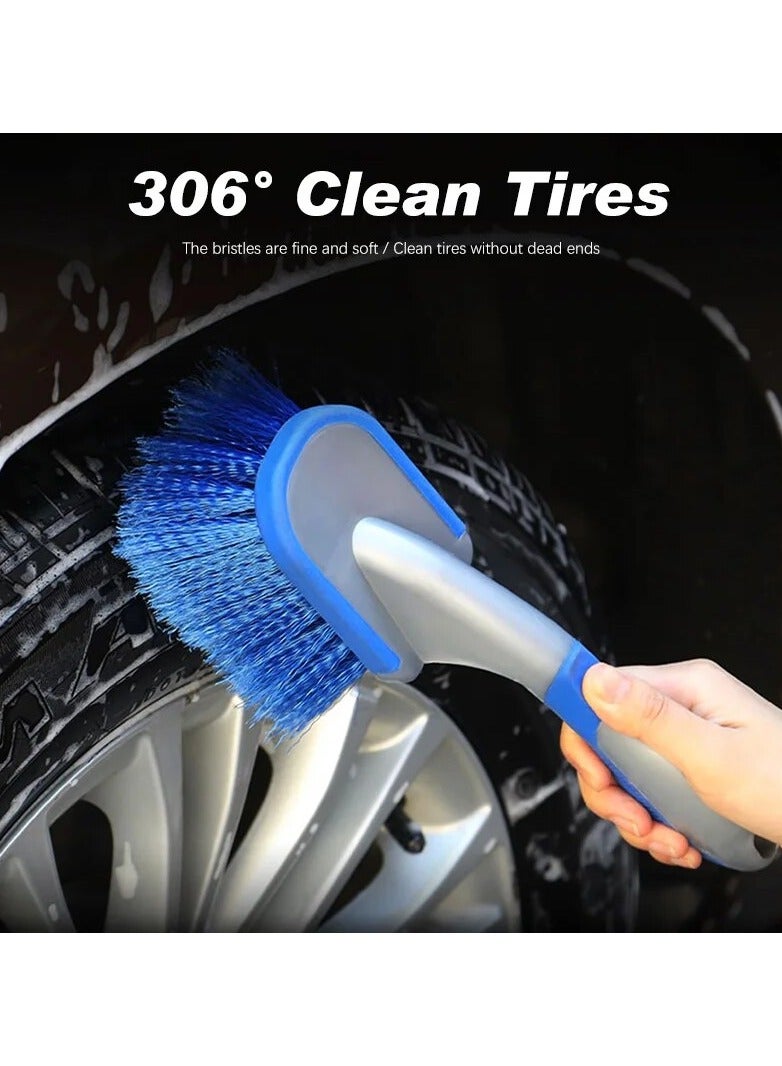 طاولة تنظيف داخلية ومركبات، شعيرات جيدة بطول 26 سم لتنظيف الفرشاة - Image 3