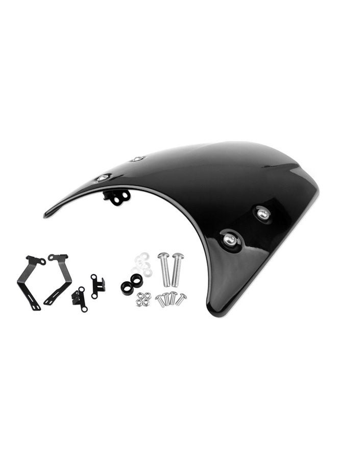 NIBEMINENT Motorcycle Wind Deflector Protection Shield - Image 1