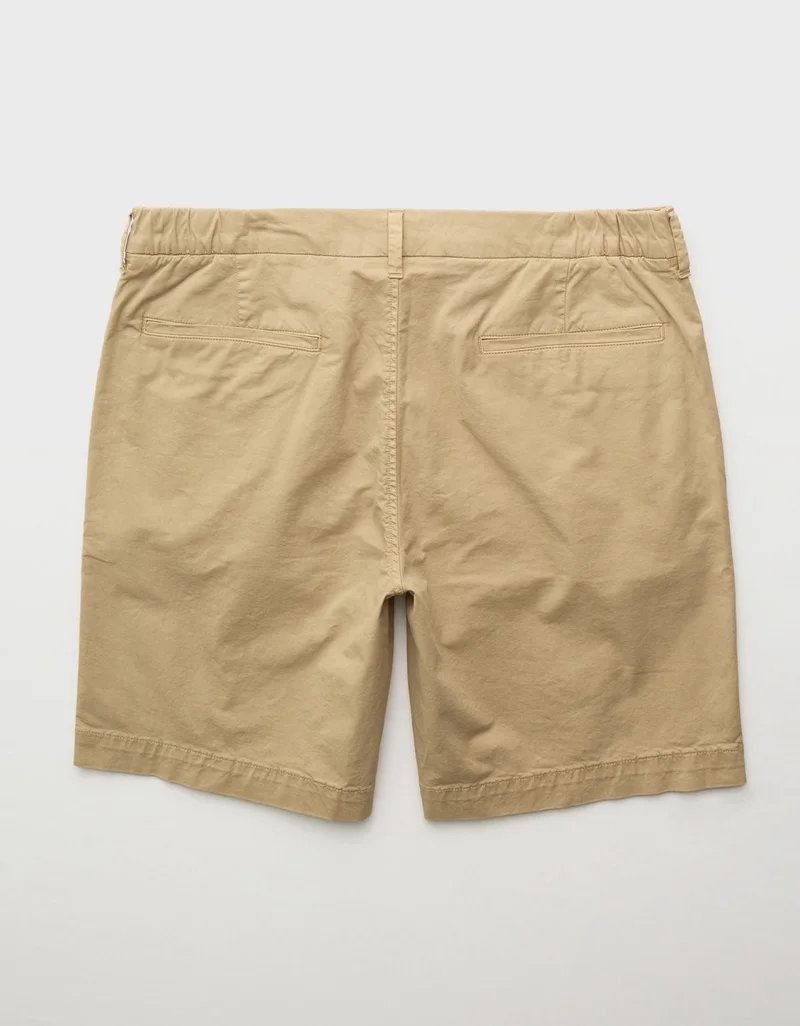 امريكان ايجل شورت من خامة مرنة باللون الكاكي - 9 بوصة