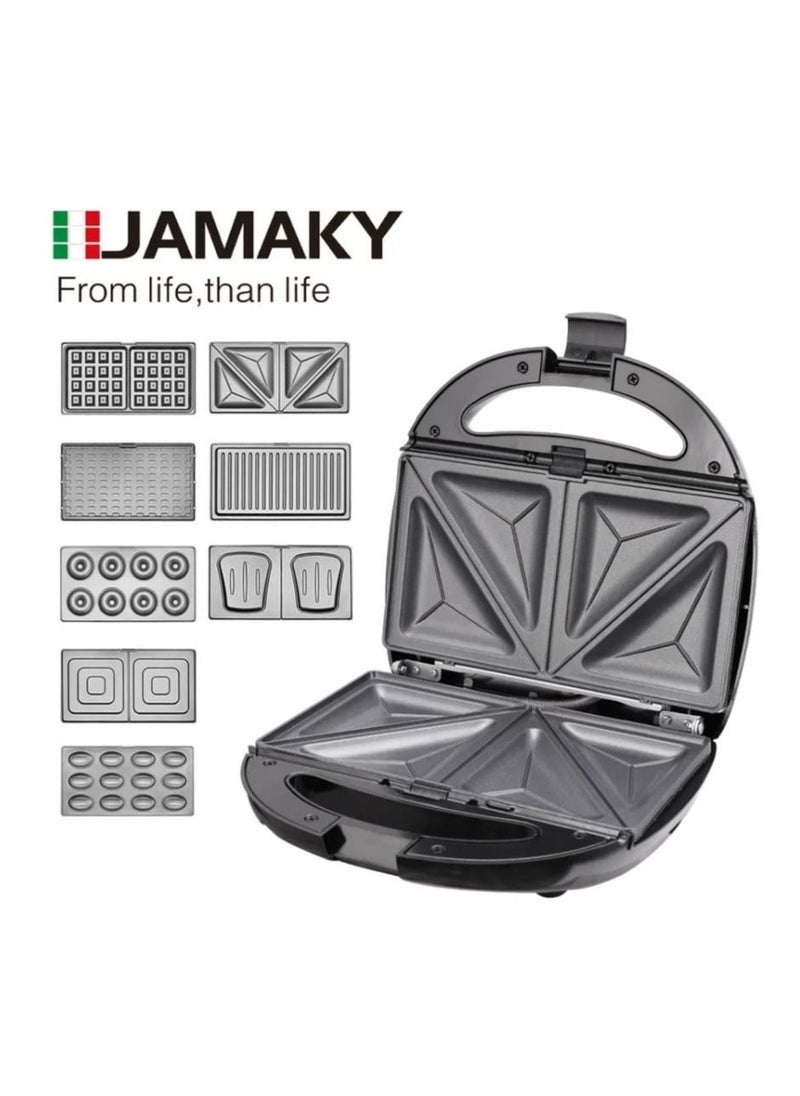 JAMAKY Italy JAMAKY Sandwich Maker 8in1 1500w  - Image 1