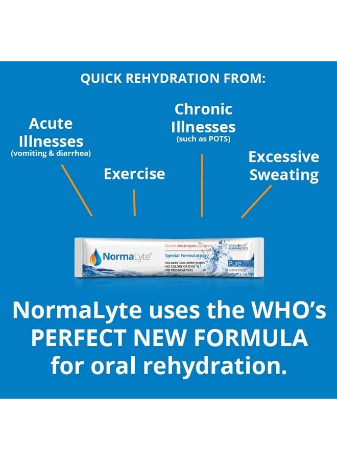 NormaLyte Oral Rehydration Salts (NORS) (Pure Pouch of 30 Stick)  - Image 5