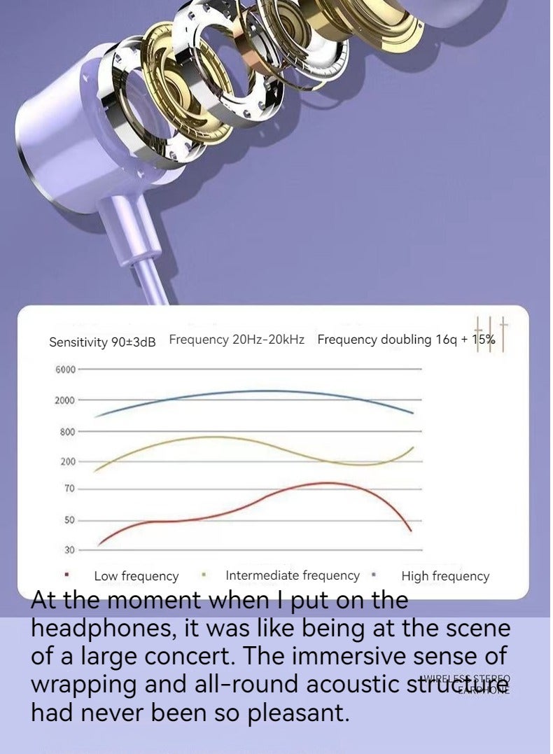 New Neck-hanging Bluetooth Headset Super Long Battery Life Headset Neck-hanging Sports Wireless Bluetooth Earphone Blue - Image 4