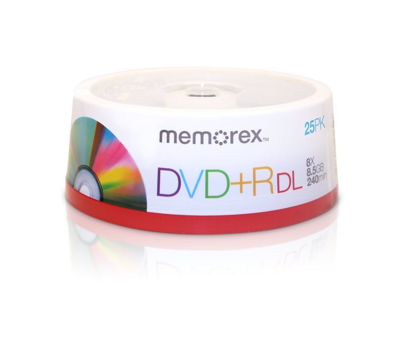 Memorex 8.5GB 8X Double Layer DVD+R 25pk Spindle - Image 5
