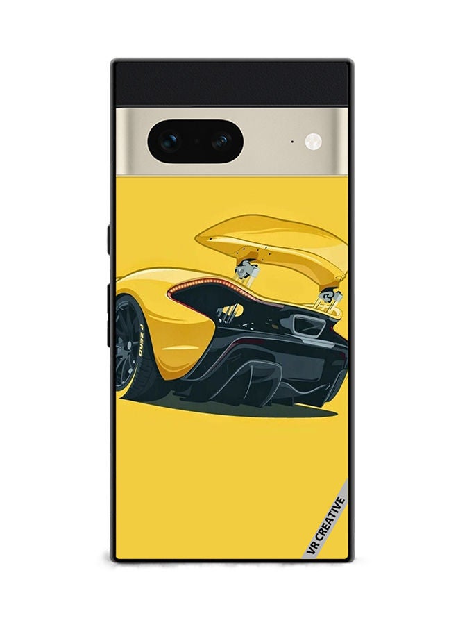 VR CREATIVE Protective Case Cover For Google Pixel 7 Car Design Multicolour - Image 1