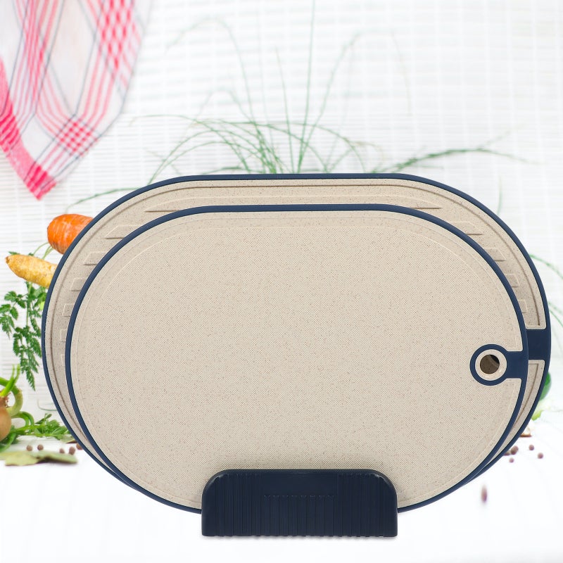 🍳 طقم أدوات مطبخ متعددة الاستخدامات مع لوح تقطيع سهل التنظيف لطهي المنزل - Image 4