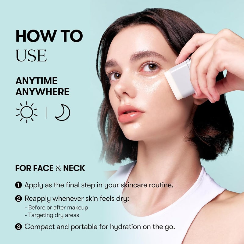 VT COSMETICS PDRN Essence Stick Balm | PDRN Collagen Multi Wrinkle Stick, All-in-One Eye & Neck Treatment, Glow Make Up Base & Face Treatment Balm - Image 5