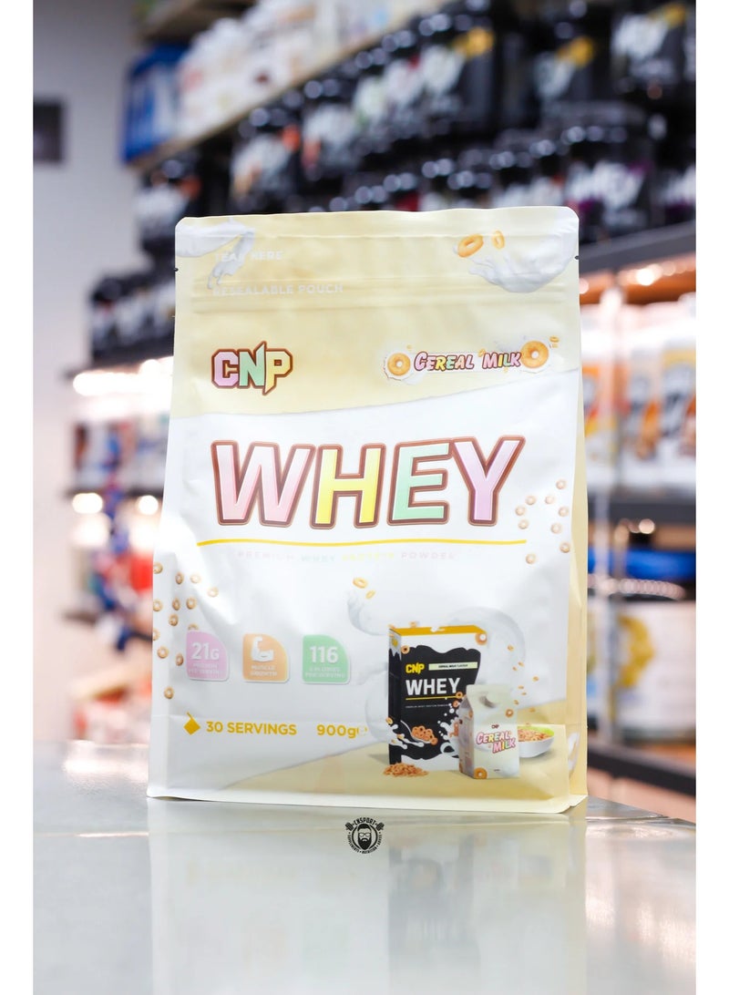 سي إن بي واي بروتين 900 جم – نكهة حليب الحبوب - Image 3