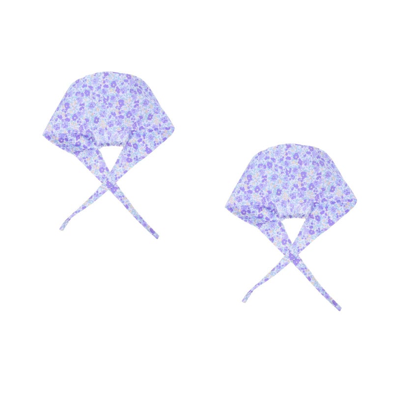 2pcs Adjustable Printed Operating Room Strap Hat Cotton Oil-proof Working - Image 3