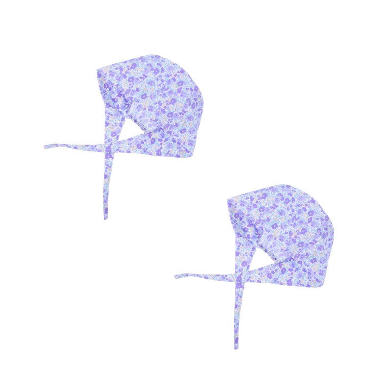 2pcs Adjustable Printed Operating Room Strap Hat Cotton Oil-proof Working - Image 4