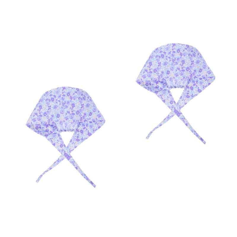 2pcs Adjustable Printed Operating Room Strap Hat Cotton Oil-proof Working - Image 5