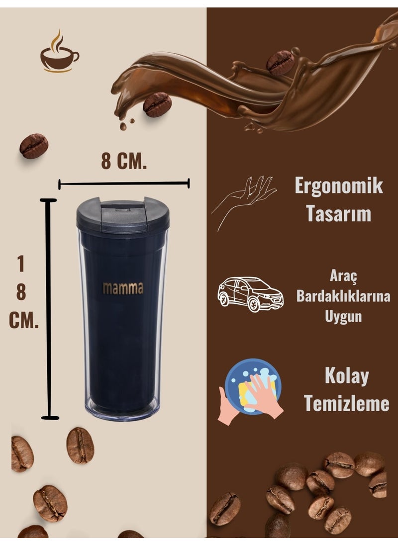 Mamma - Maggie Double Layer Mug Cup that Can Keep Warm for 2 Hours 350 Ml. - Image 1