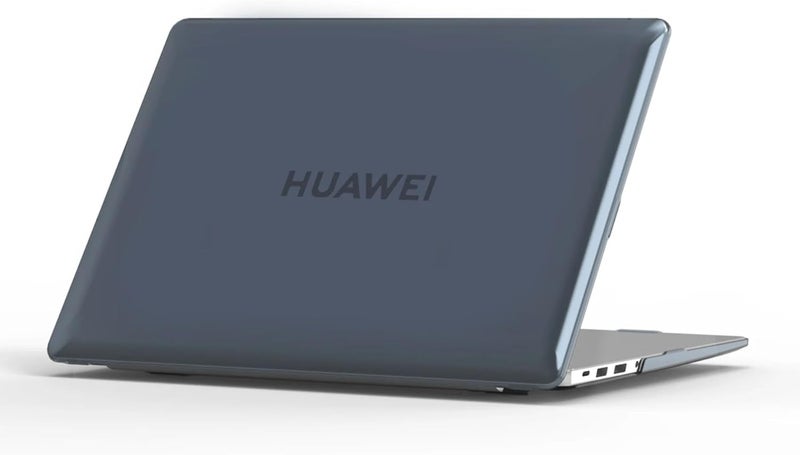 eWINNER Hard Shell Case Protective Snap On Cover for Huawei MateBook 14 2024 FLMH-X FLMH-16 FLMH-32 14.2" 2.8K OLED Laptop w/Touch Control Ultra 5 Ultra 7 Processors Laptop Case Cover (Crystal Black) - Image 1