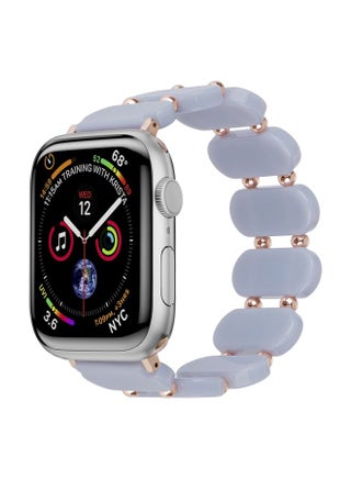 Replacement Strap For Apple Watch SE 2022 44mm Stretch Resin Watch Band Blue Ocean - pzsku/ZE20447970B52F5283408Z/45/_/1714875587/261860db-3fd6-411c-8026-984f7ed0e7db