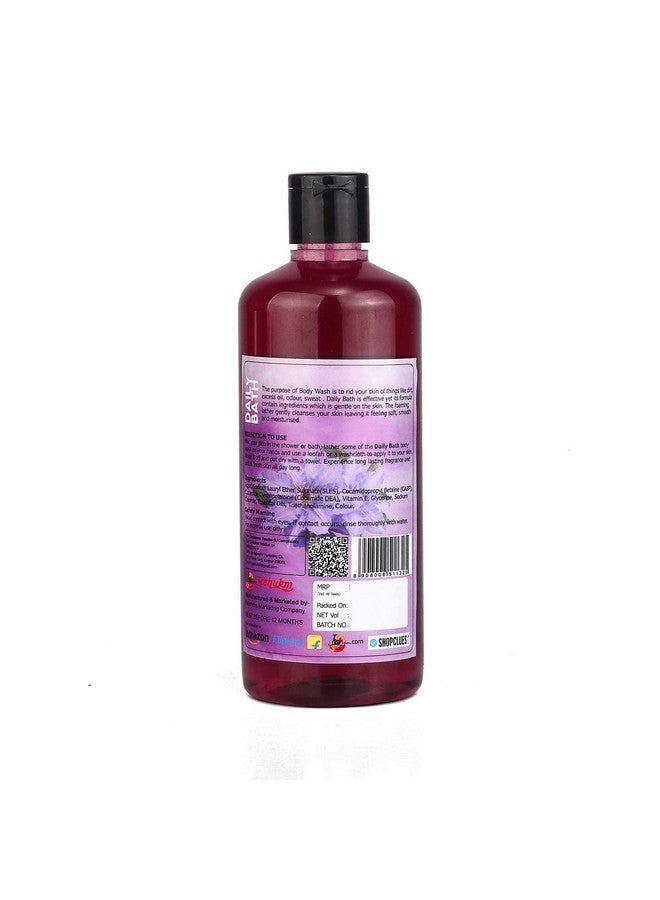 Jeehukm All Skin Types Daily Bath Body Wash Windswept Lilac Pack Of 2 (400 ML EACH) BATH LOAF FREE - Image 4