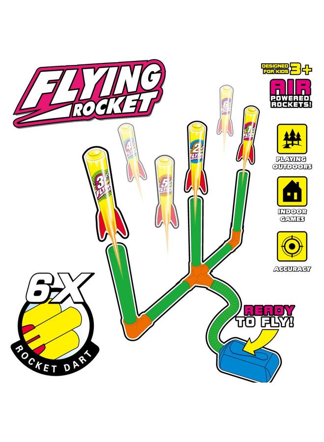 الأزرق جي دبليو 3 أقدام متتالية على الأضواء ، ألعاب قاذفة الصواريخ ، ألعاب رياضية ترفيهية في الهواء الطلق ، 3-6 سنوات - Image 4