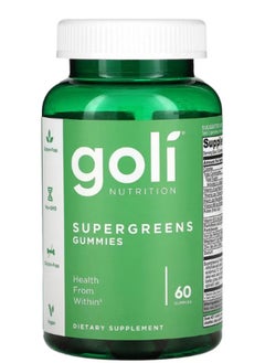 Goli Goli Nutrition Supergreens Gummies 60 
