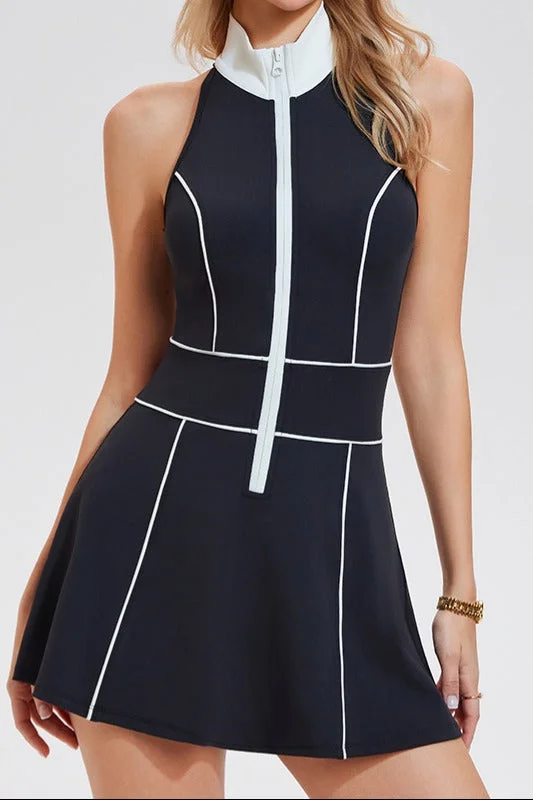 اس في ال Gloria Padel & Tennis Dress with Separate Shorts and Built-in Bra with Removable Pads