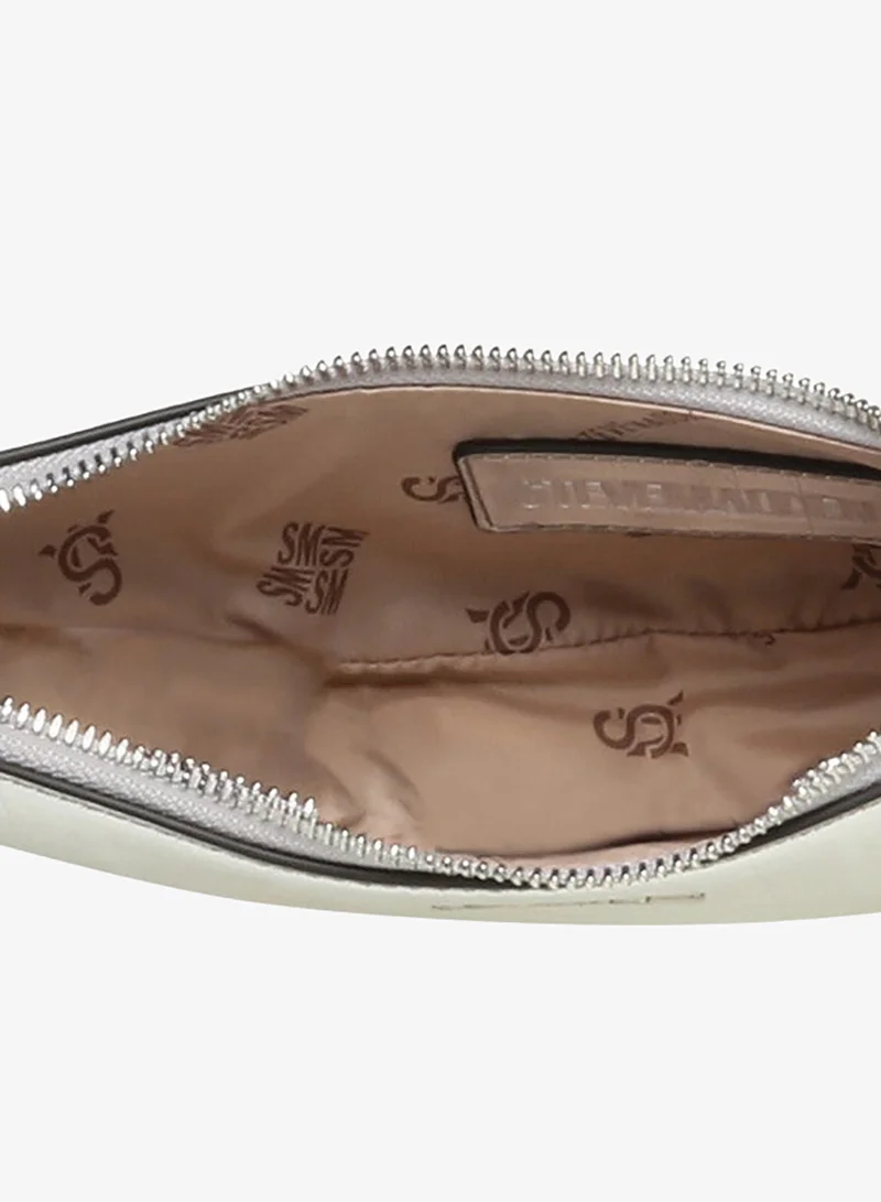ستيف مادن Steve Madden Bicy-E-Sil Women's Silver Shoulder Bag