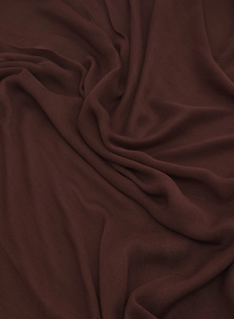 Khizana Brown Modest Hijab Headscarf for Women | Best Price UAE