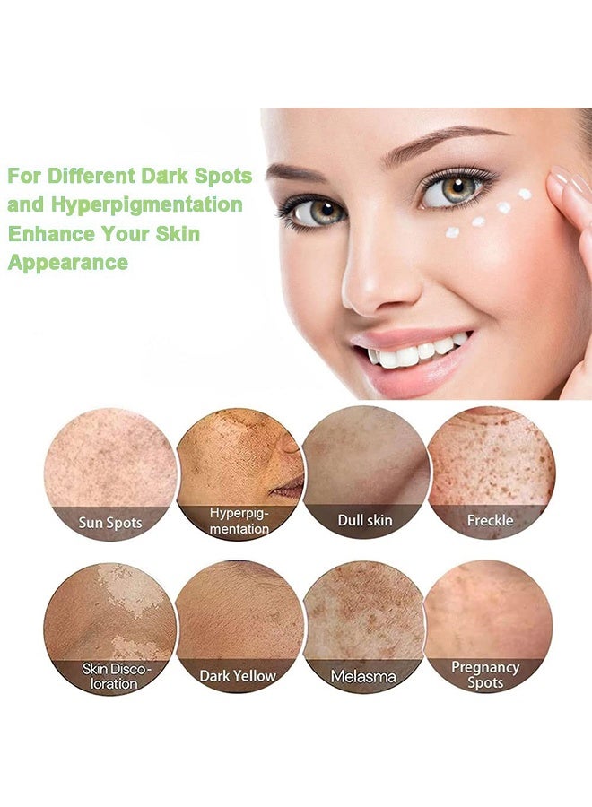 HOMTOPY Retinol &Collagen & Vitamin E &Vitamin C  Moisturizing Skin Cream, Dark Spot Remover For Face For Face Snd Body Hyperpigmentation, Fades Melasma, Freckle, Sun Spots, Evens Skin Tone, Age Spot Remover 50g - Image 2