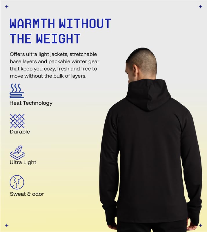 BLUE TYGA Anti-AC Thermal Jacket Pro – Winter Jacket with Ultra-Lightweight HeatTrap™ Technology for Office, Flight, Travel & Indoor Cold Weather - Image 4