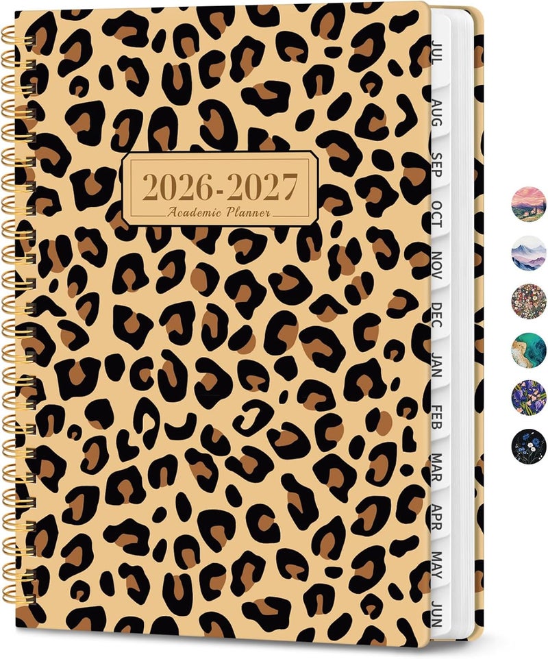 ZOTIA Planner 2026-2027, Monthly and Weekly Academic Planner July 2026 - June 2027, Hardcover Student Teacher Planning Agenda Calendar Book with Tabs, Perfect for Office School Supplies, A4 (8.5" x 11 - Image 1